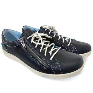 CLOUD Footwear Aika Women’s Leather Sneaker Blue Brushed Sole Size EU 37 - NEW